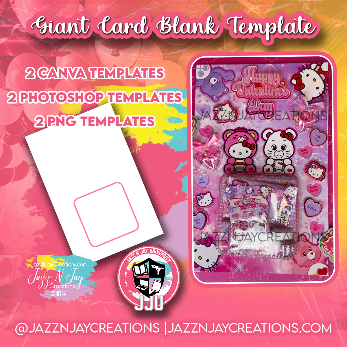 Giant Card Blank Template