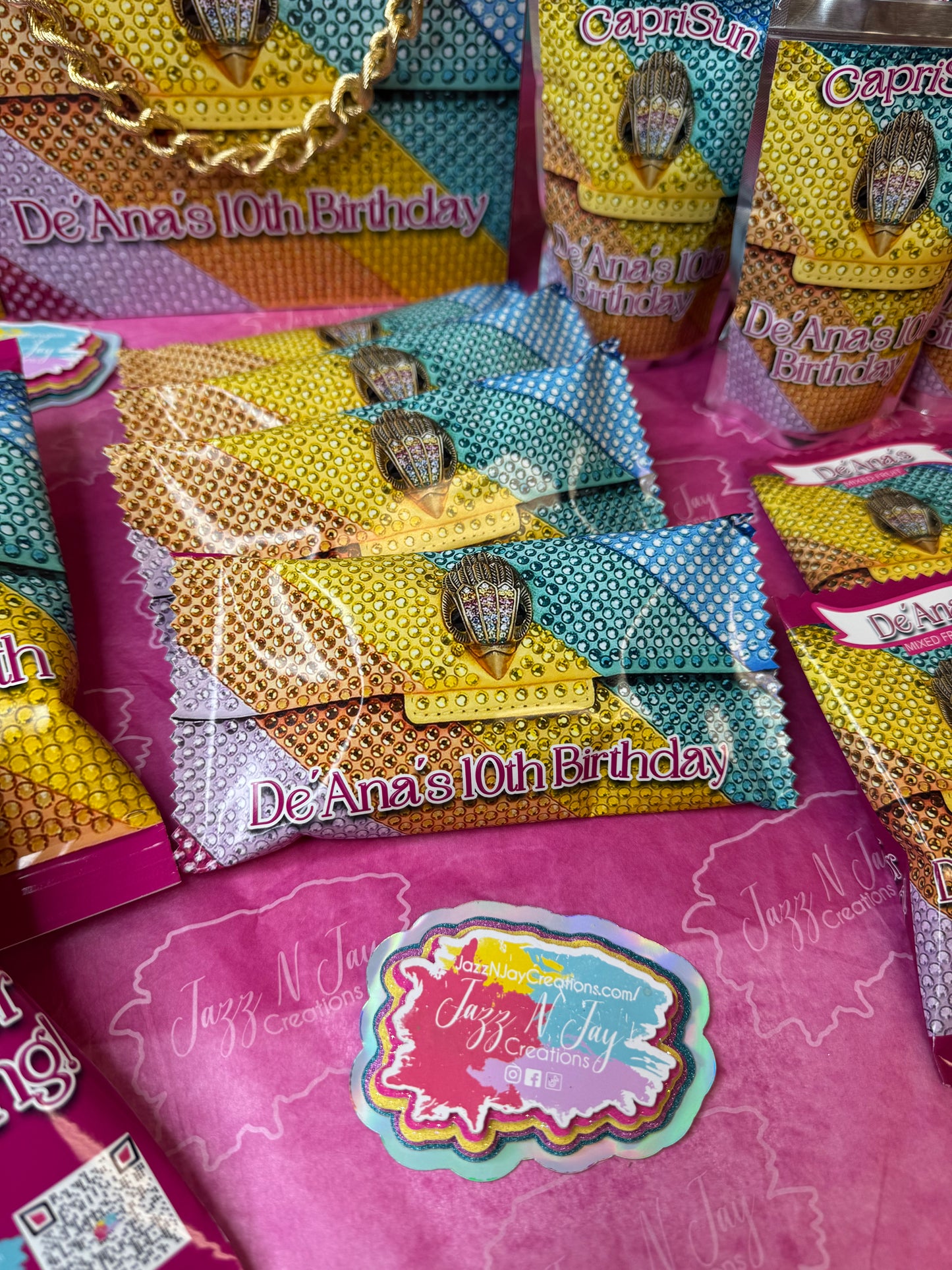 Kurt G Party Favor Template Bundle