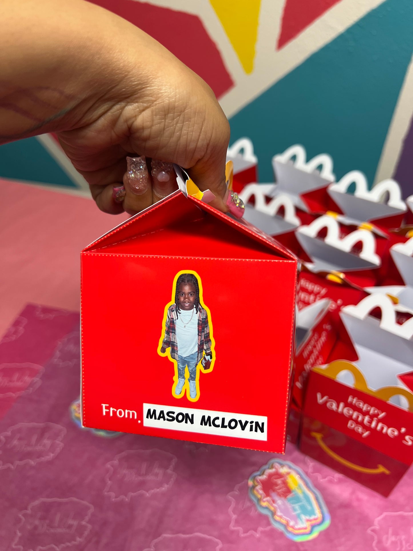 Happy Meal McDonald's Box Template