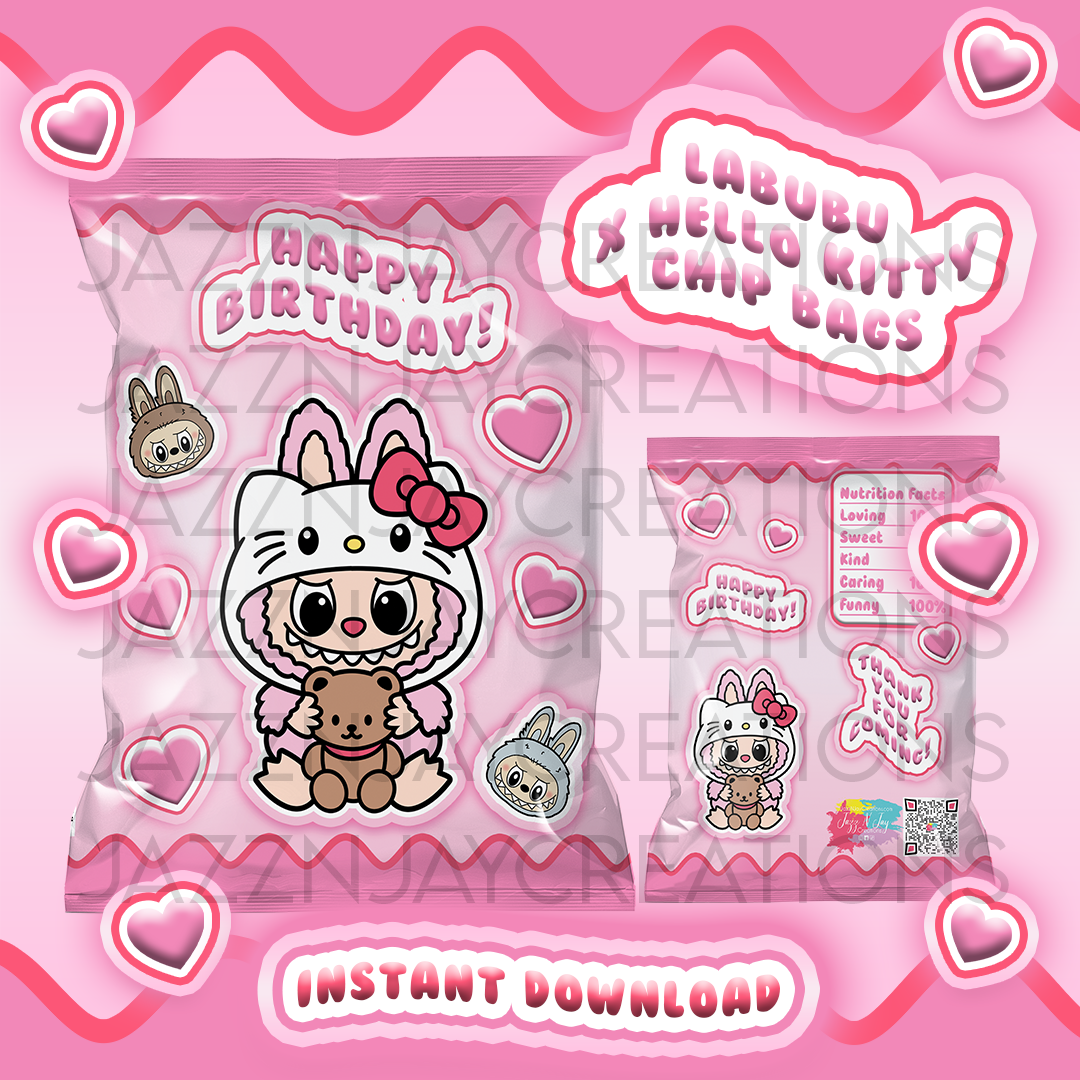Labubu x Kitty Chips *Instant Download*