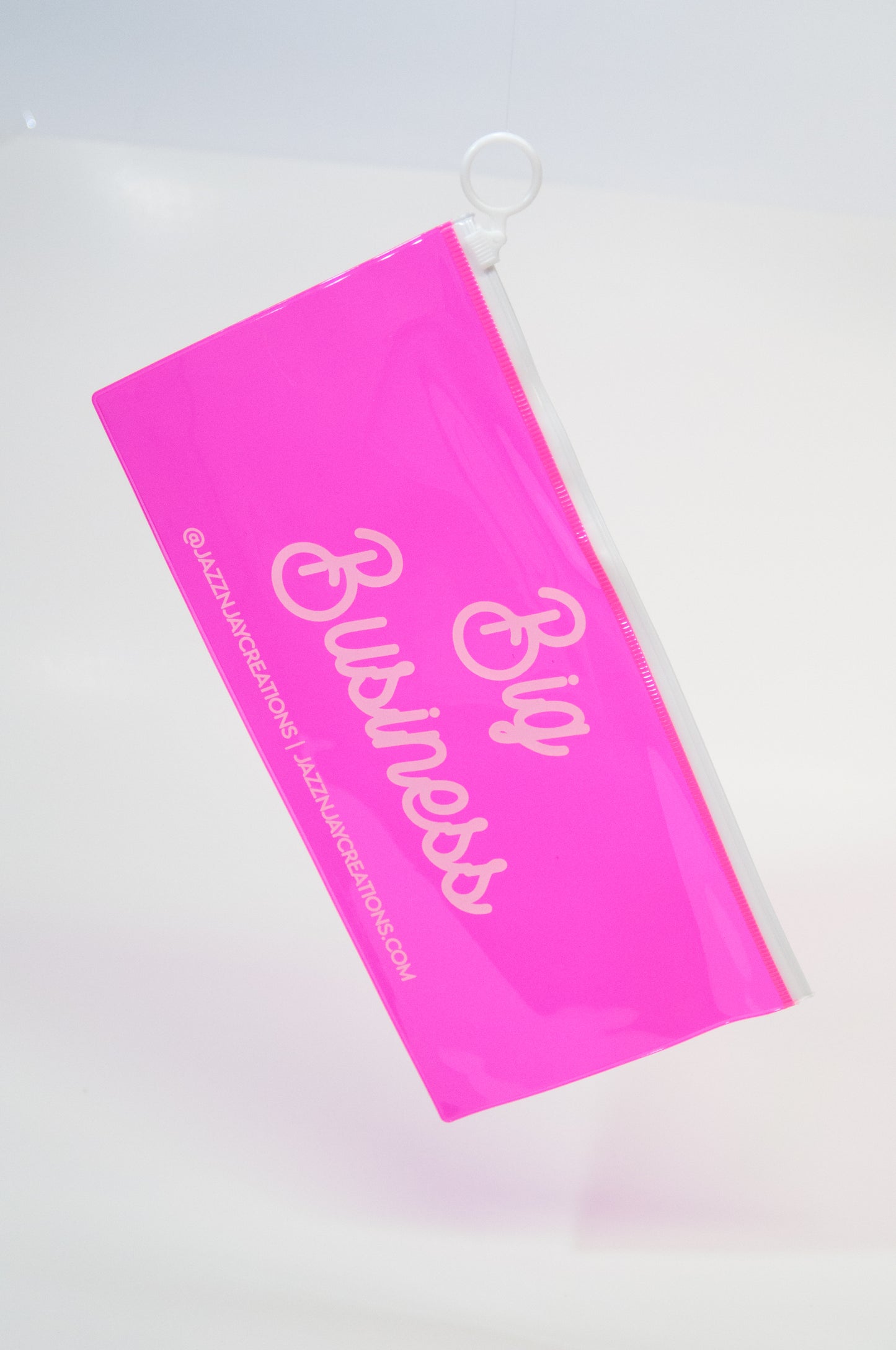 Jazz N Jay Supplies Pink Craft Bag- BIG BUSINESS