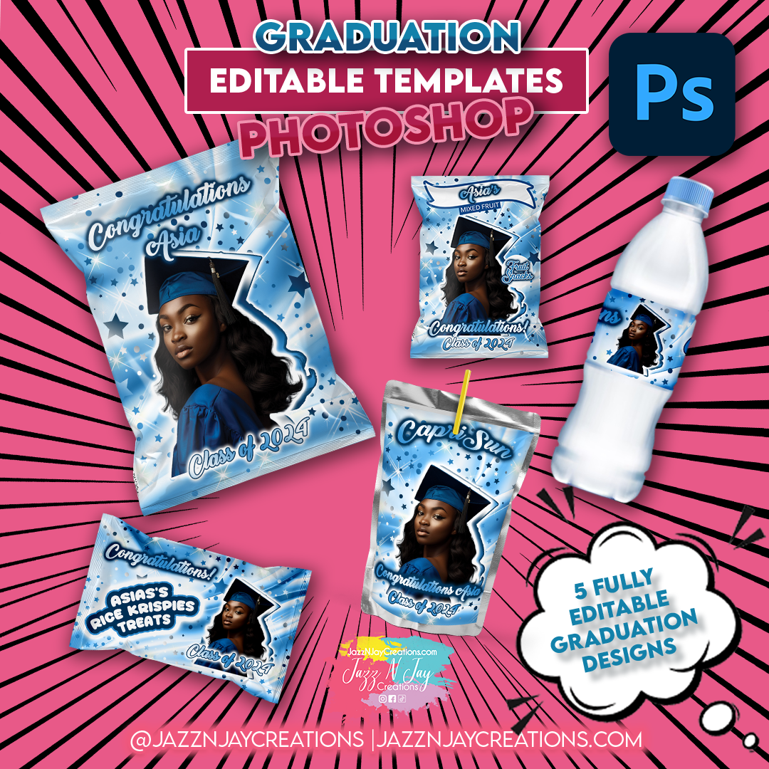 Graduation 2024 Editable Templates -CANVA