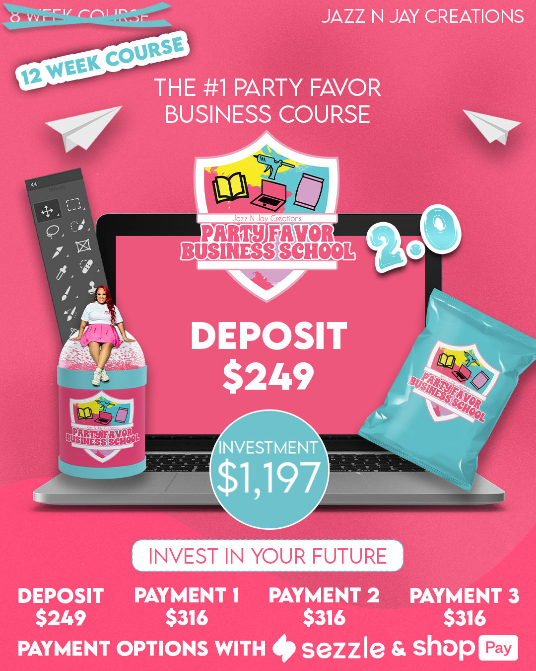 Party Favor Business School (Remaining Balance)