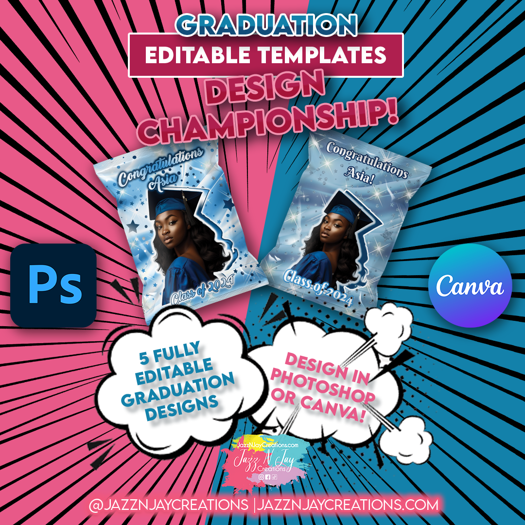 Graduation 2024 Editable Templates -CANVA