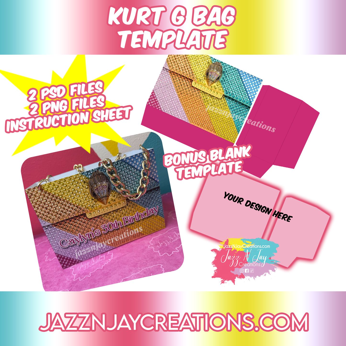 Kurt G Bag Template