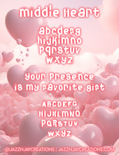 Load image into Gallery viewer, Love In Letters : A Curated Collection of Valentine&#39;s Day Fonts - Ebook