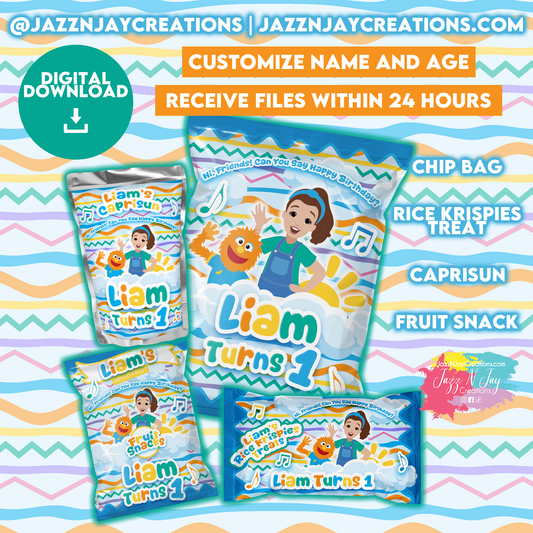 Ms. Rachel Party Bundle Boy - Digital Download