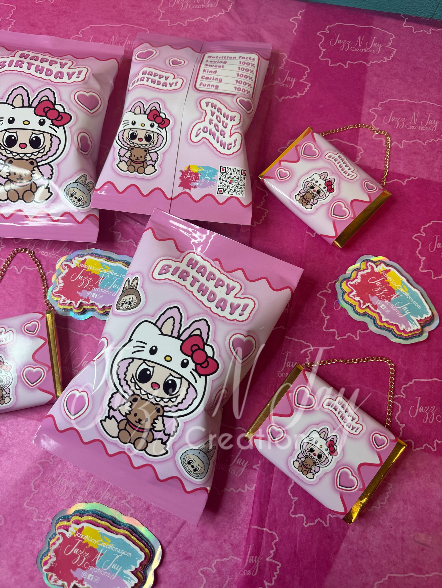 Labubu x Kitty Kit Kat Purse *Instant Download*