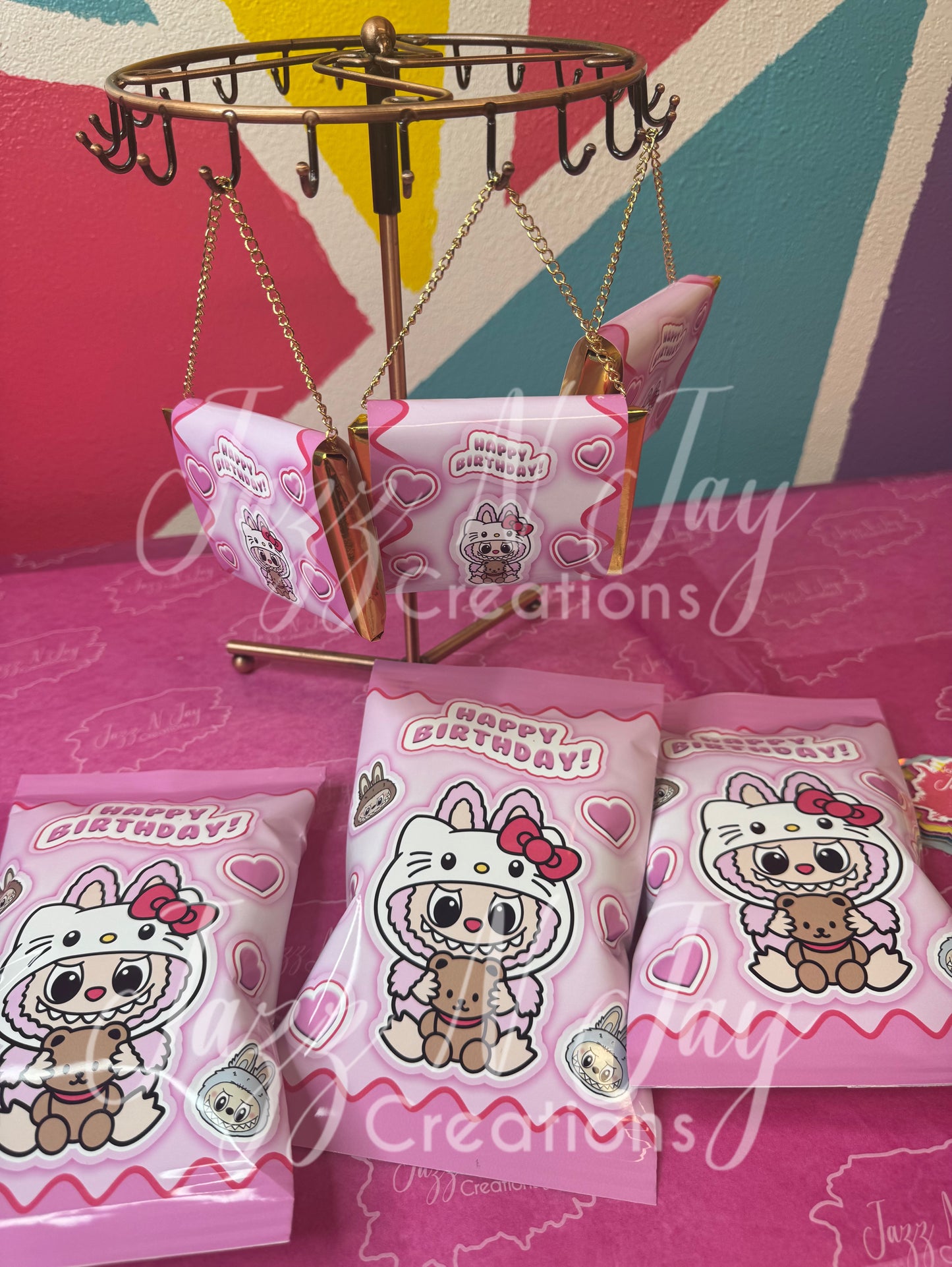 Labubu x Kitty Kit Kat Purse *Instant Download*