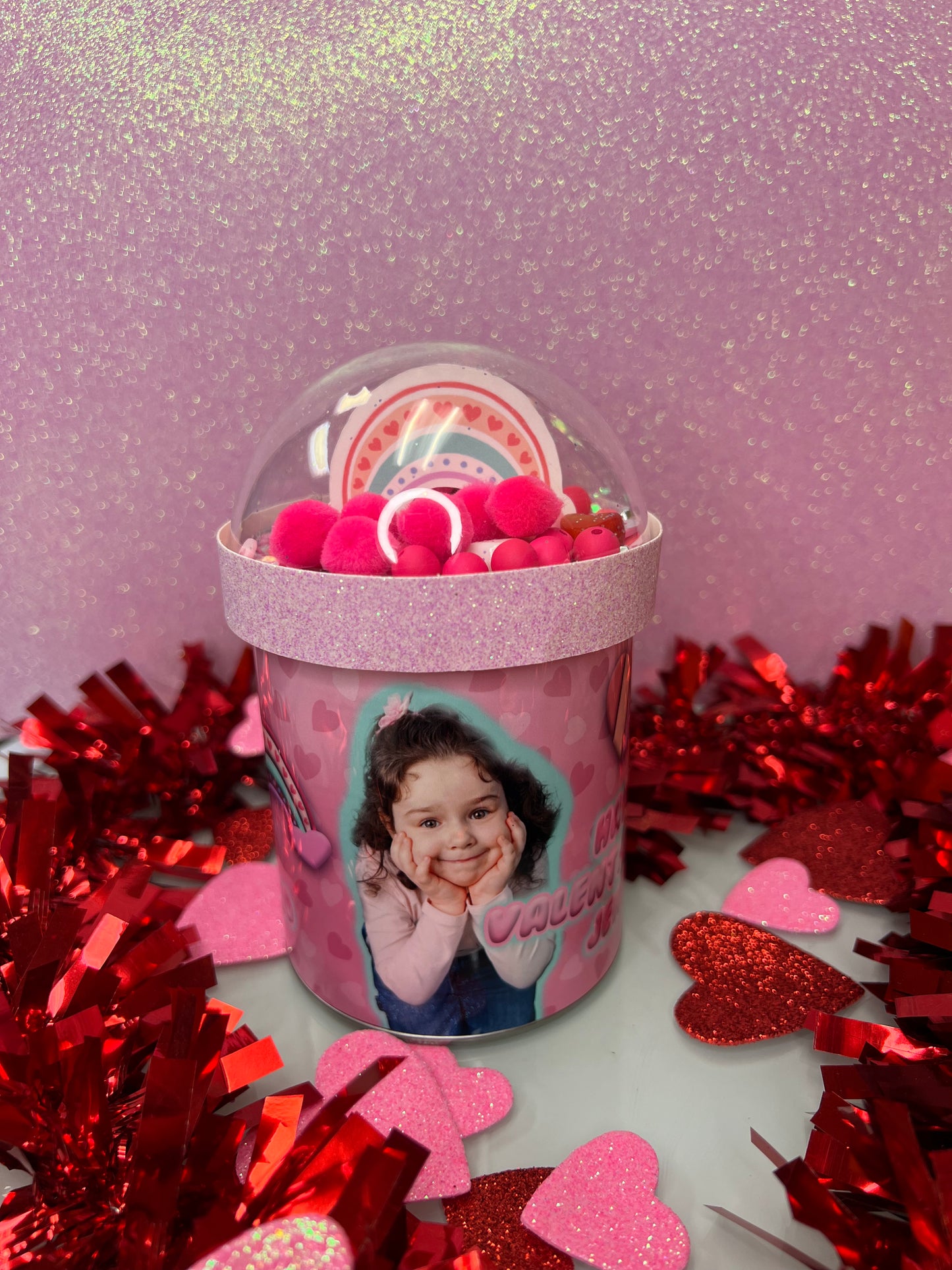 *NEW* Valentine's Day Pringles Shaker cans- 6 designs to select from