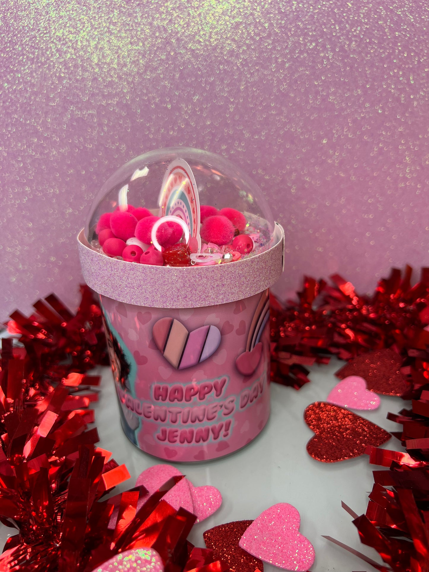 *NEW* Valentine's Day Pringles Shaker cans- 6 designs to select from