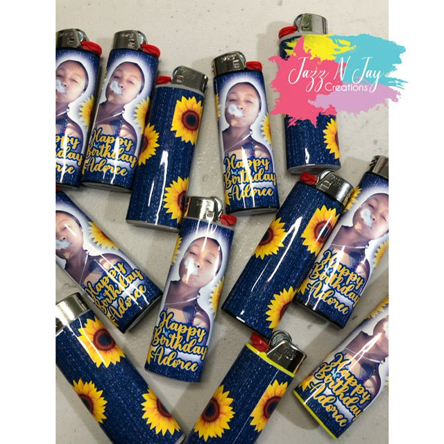 Blank Lighter Label Template