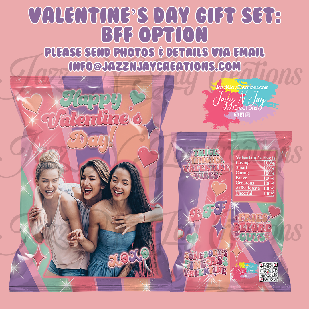 *NEW* Valentine's Day Pringles Shaker cans- 6 designs to select from