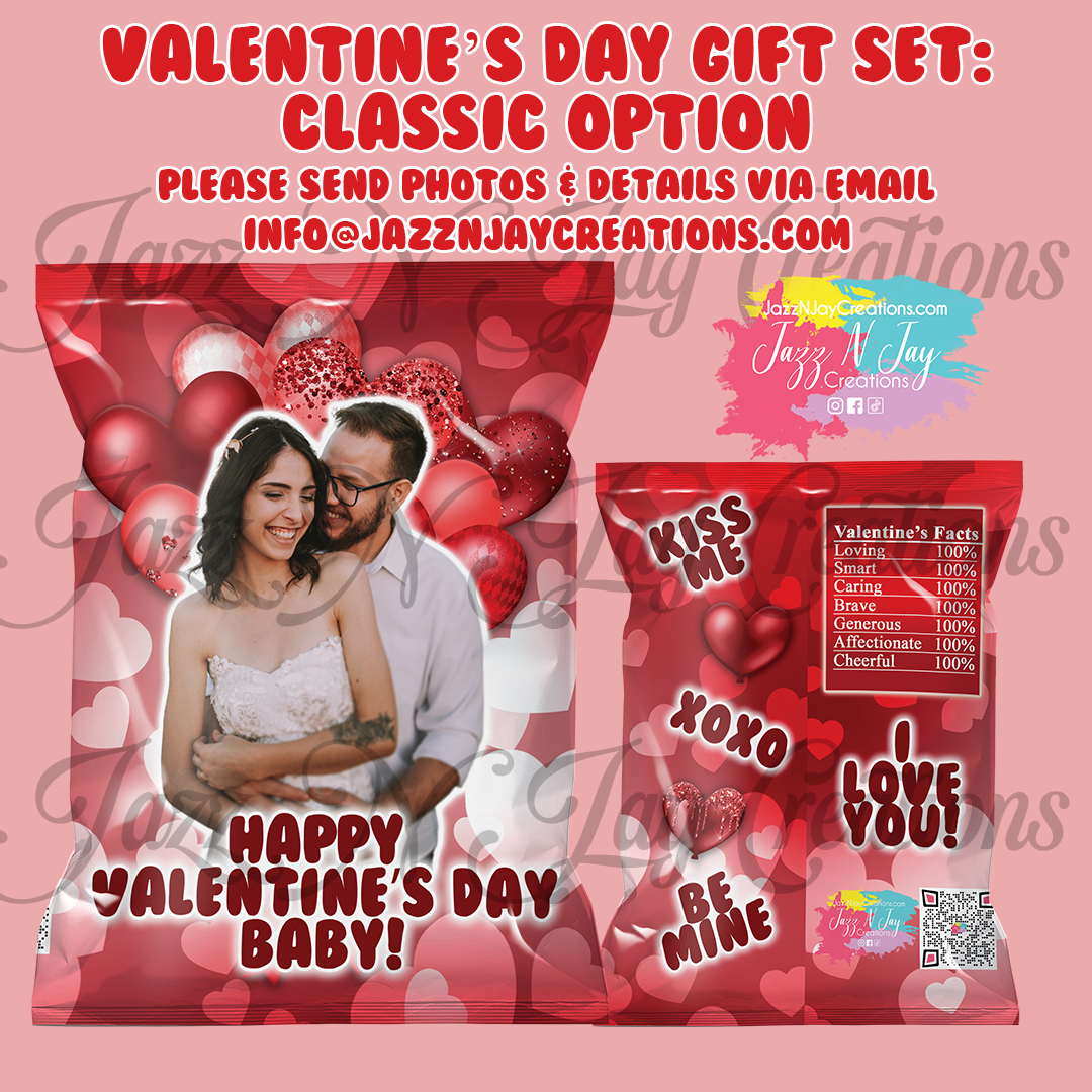 *NEW* Valentine's Day Pringles Shaker cans- 6 designs to select from