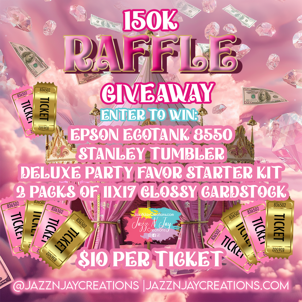 giveaway raffle – Jazz N Jay Creations