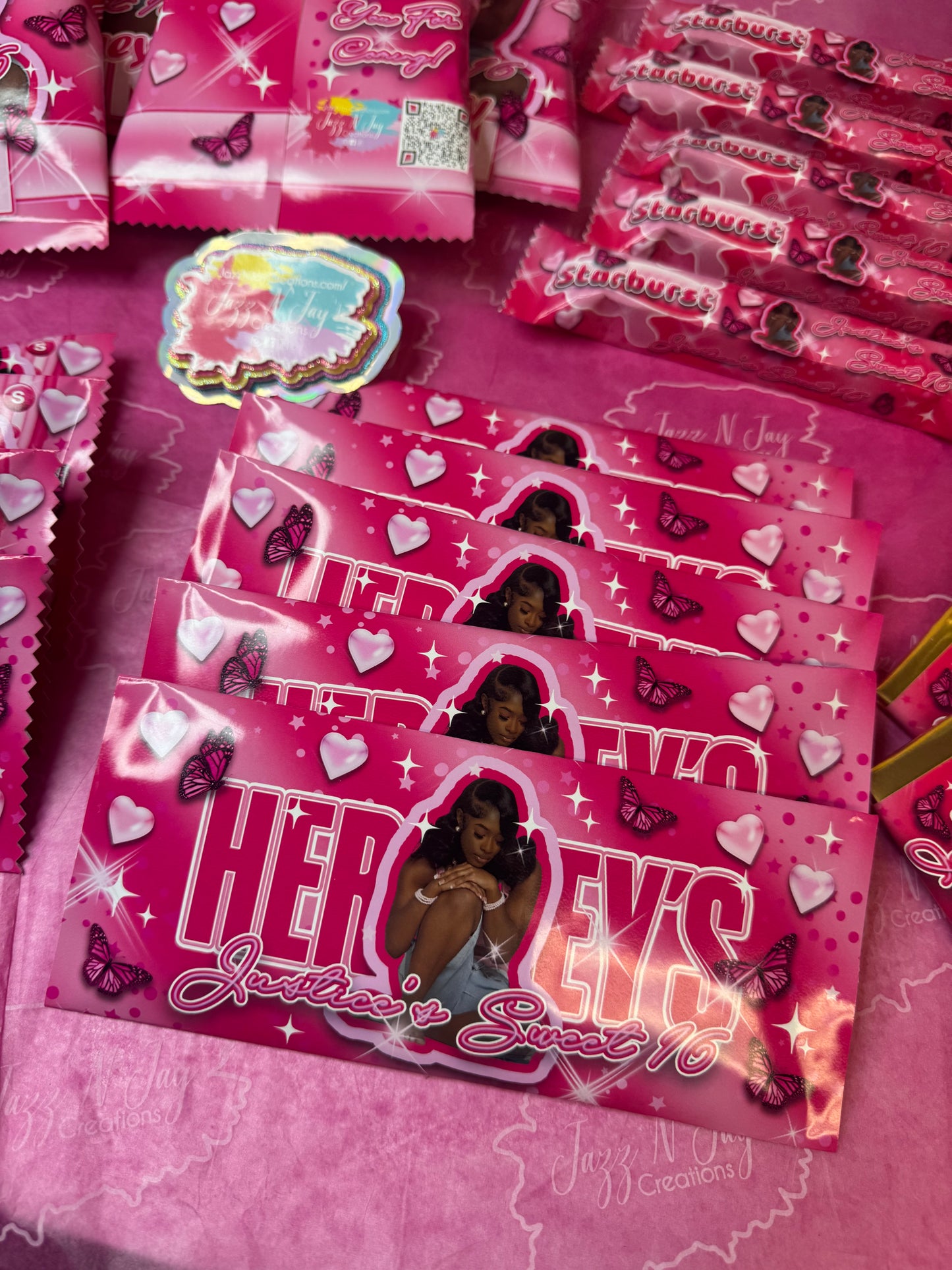 Sweet 16 Custom Party Favors