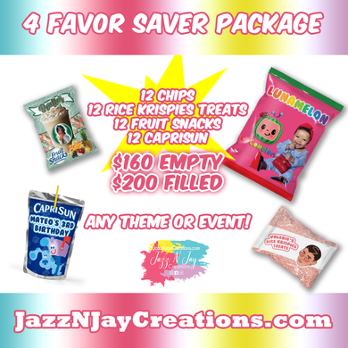 4 Favor Saver Package