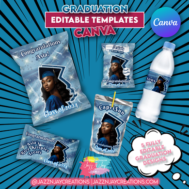 Graduation 2024 Editable Templates -CANVA