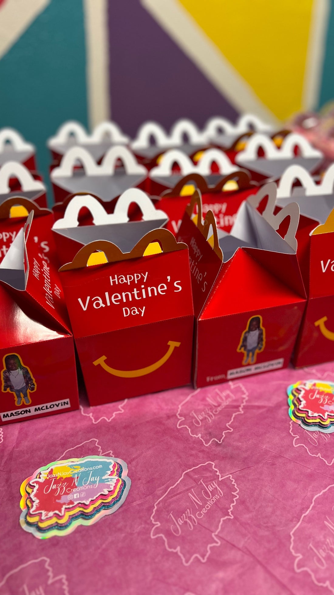 Happy Meal McDonald's Box Template Jazz N Jay Creations