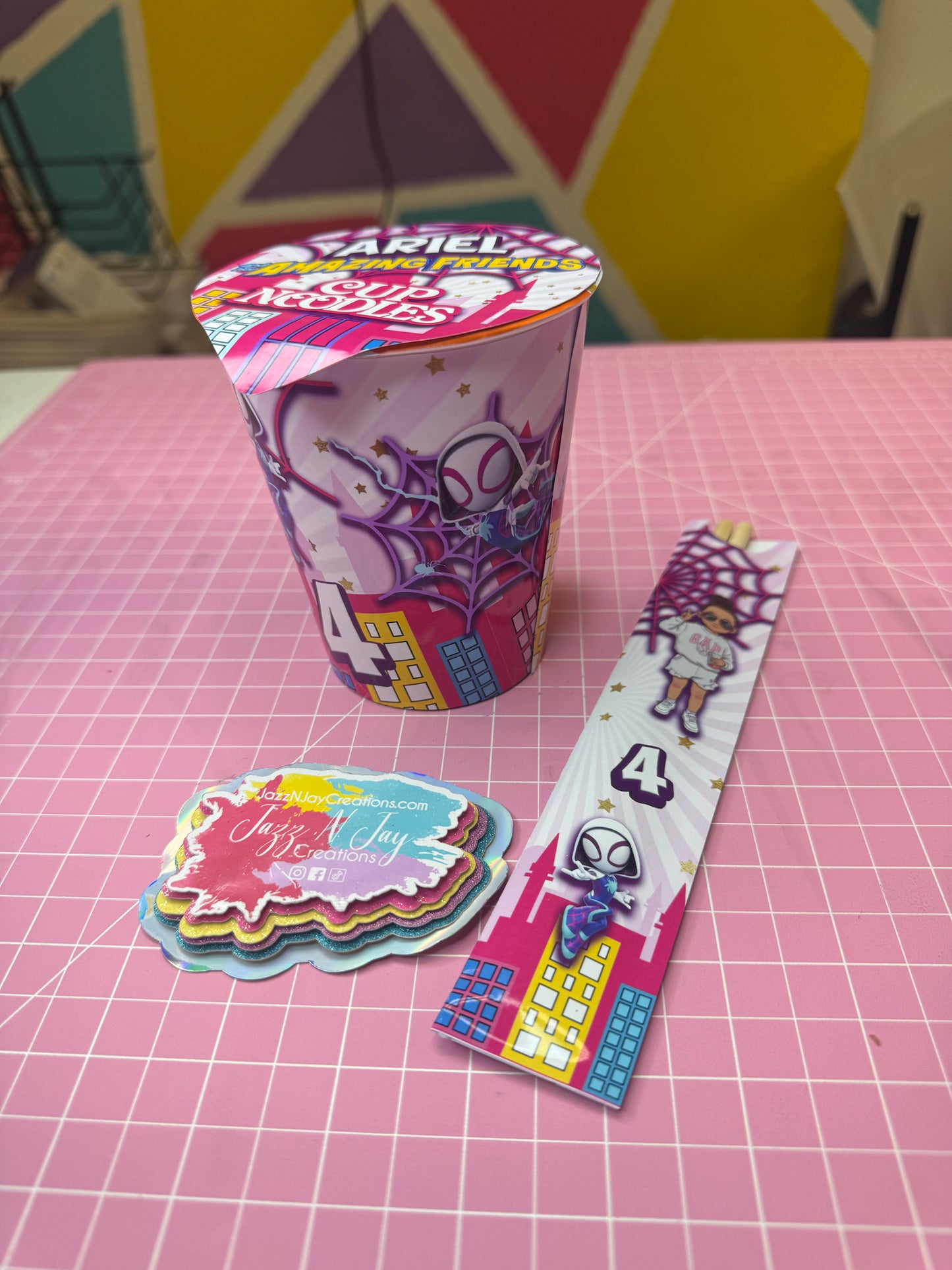 Custom Ramen / Cup Noodles - ANY THEME