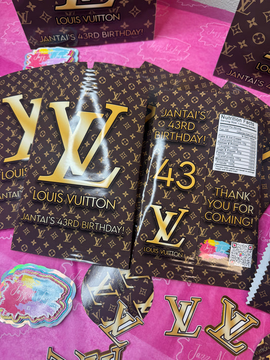 LV Custom Party Favors