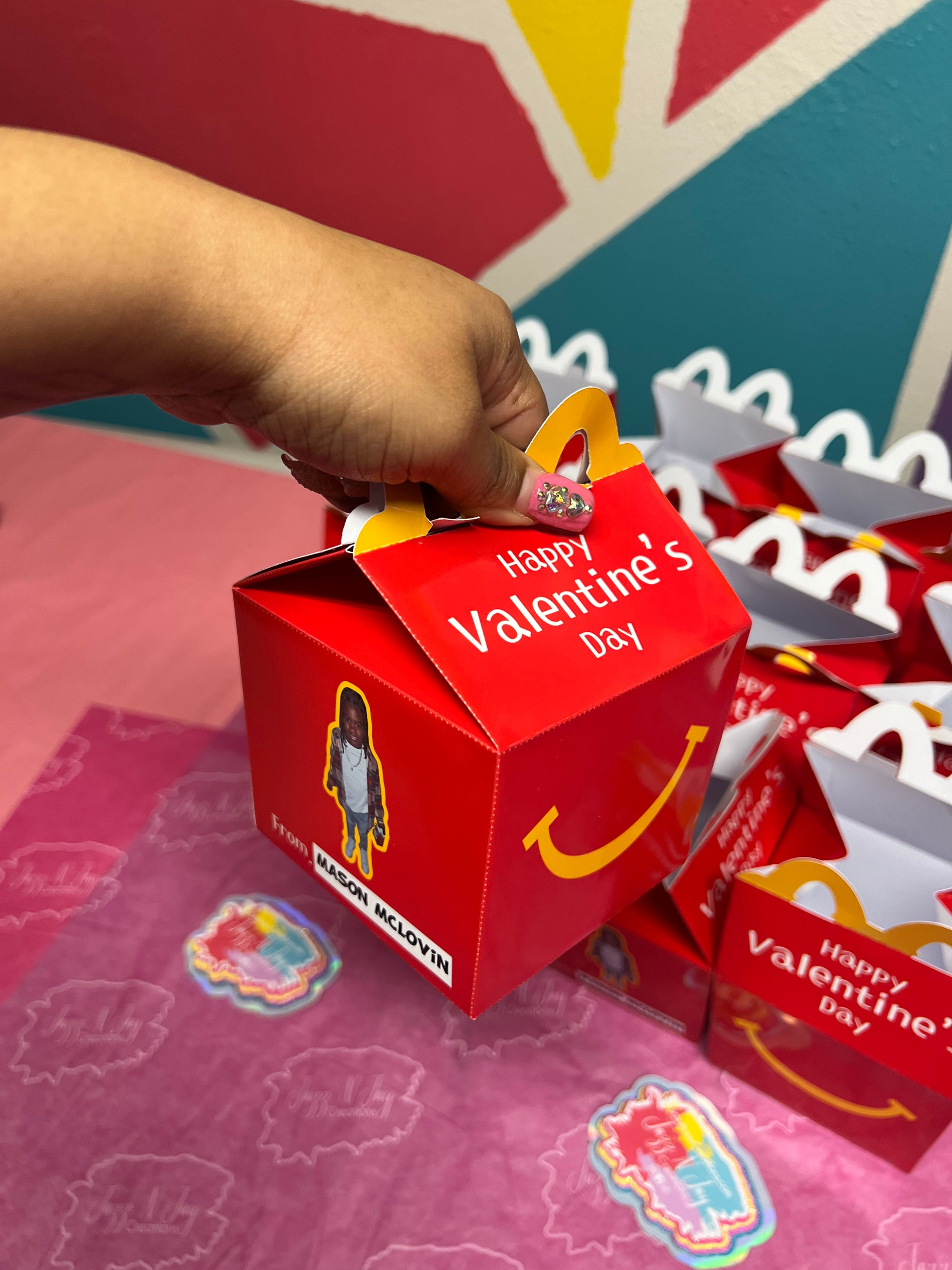 Happy Meal McDonald's Box Template Jazz N Jay Creations