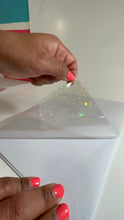 Load image into Gallery viewer, Jazz N Jay Supplies - STARS Holographic Laminate Sheets