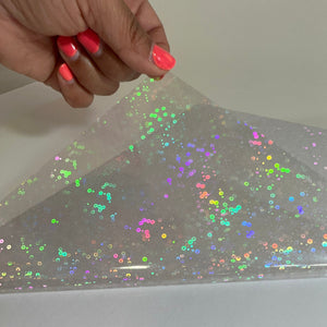 Jazz N Jay Supplies - BUBBLES Holographic Laminate Sheets