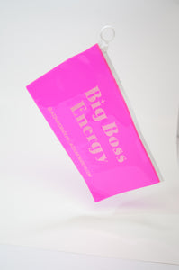 Jazz N Jay Supplies Pink Craft Bag- BIG BOSS ENERGY