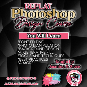 Photoshop Design Course **REPLAY**