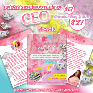 From Side Hustle to CEO -Ebook