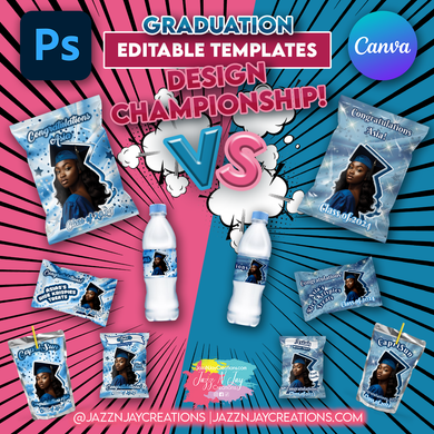 Graduation 2024 Editable Templates -PHOTOSHOP & CANVA