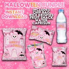 Load image into Gallery viewer, Cute Halloween BUNDLE  *Instant Download* Pink Pumpkins