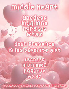 Love In Letters : A Curated Collection of Valentine's Day Fonts - Ebook