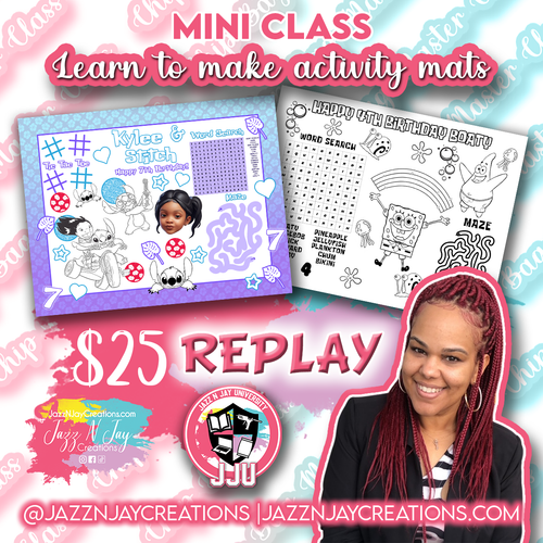 *REPLAY* Activity Mat - Mini Class