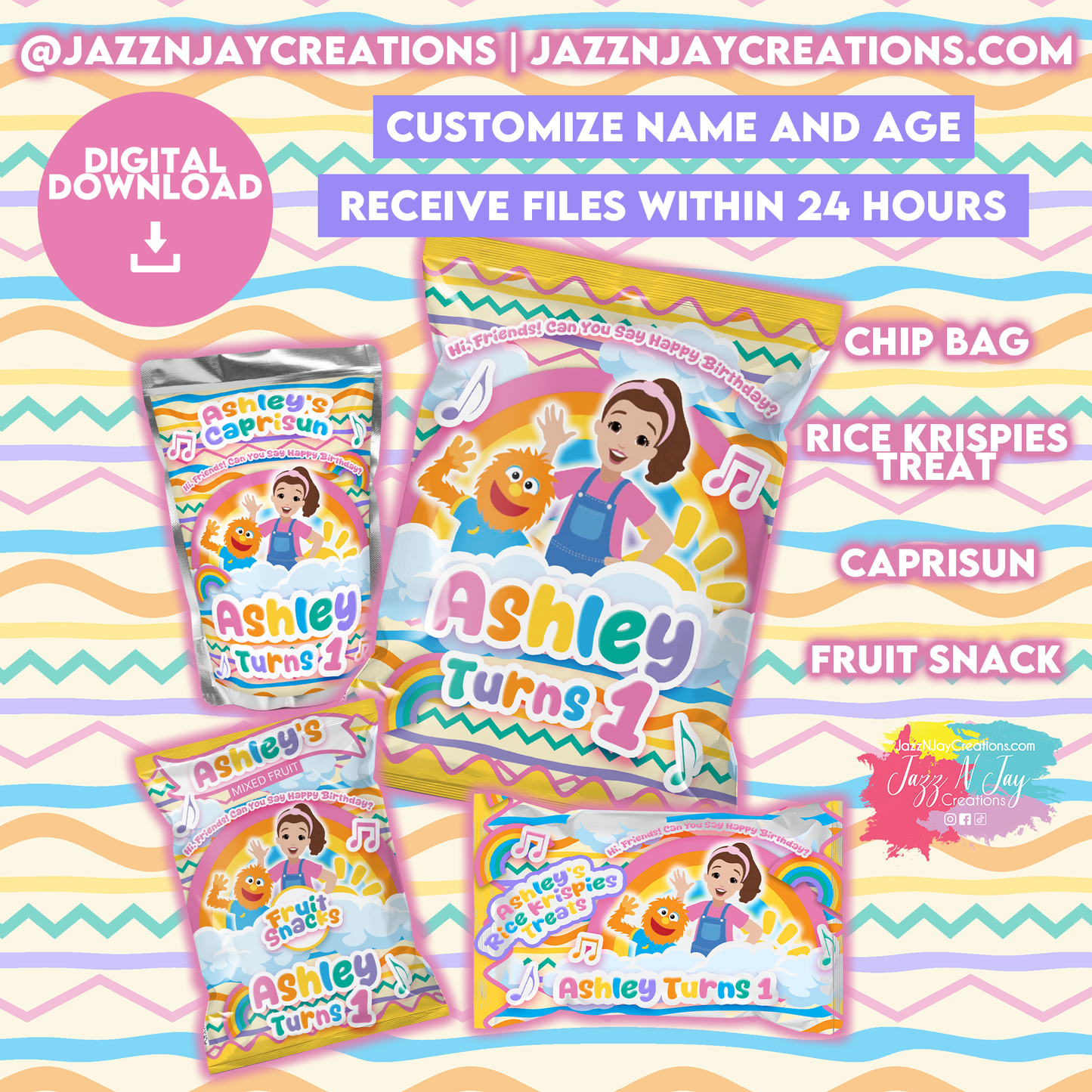 Ms. Rachel Party Bundle Boy - Digital Download
