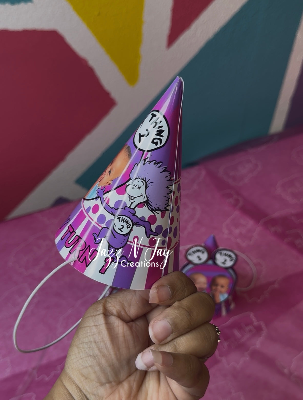 *NEW* Custom Party Hats- ANY THEME