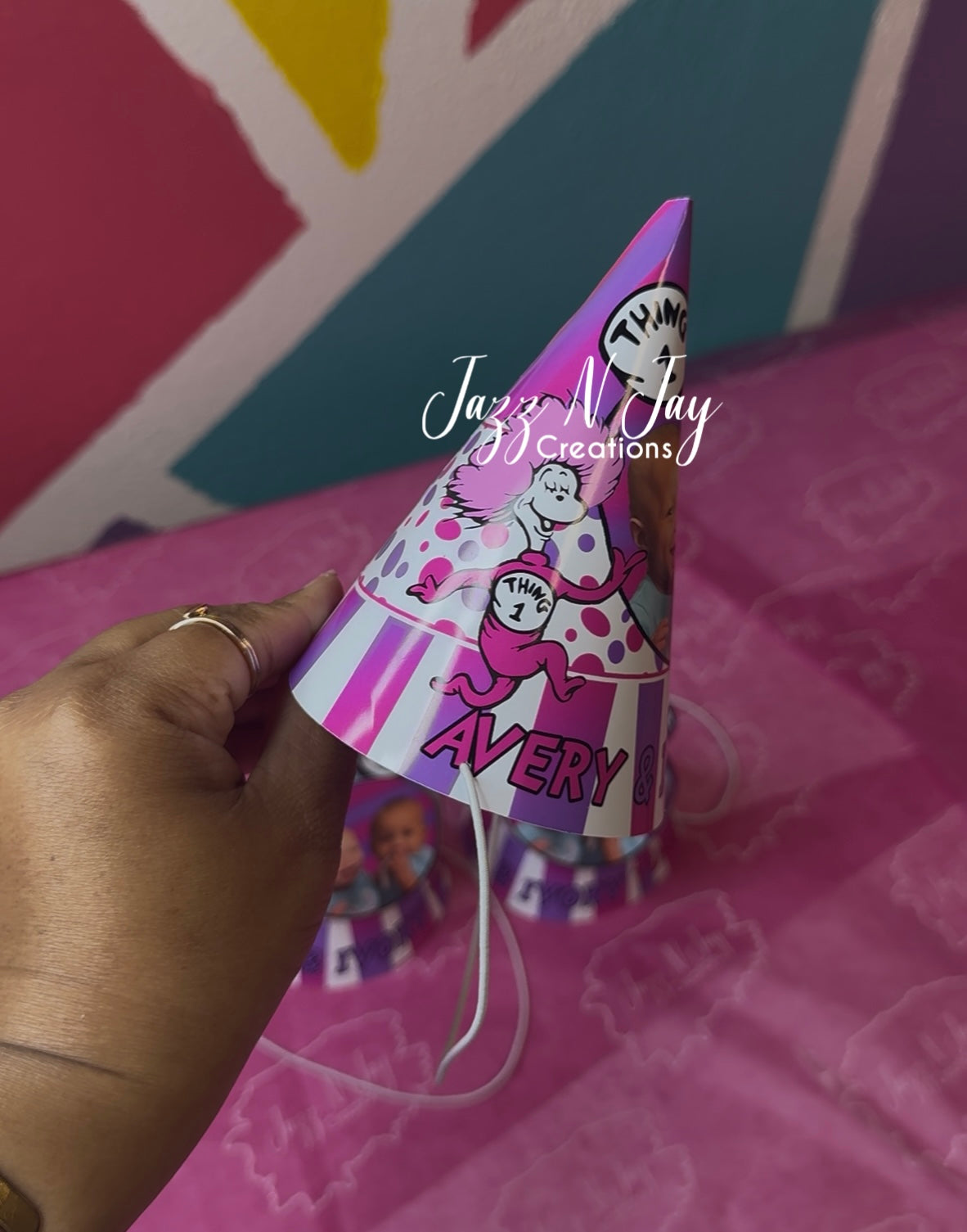 *NEW* Custom Party Hats- ANY THEME