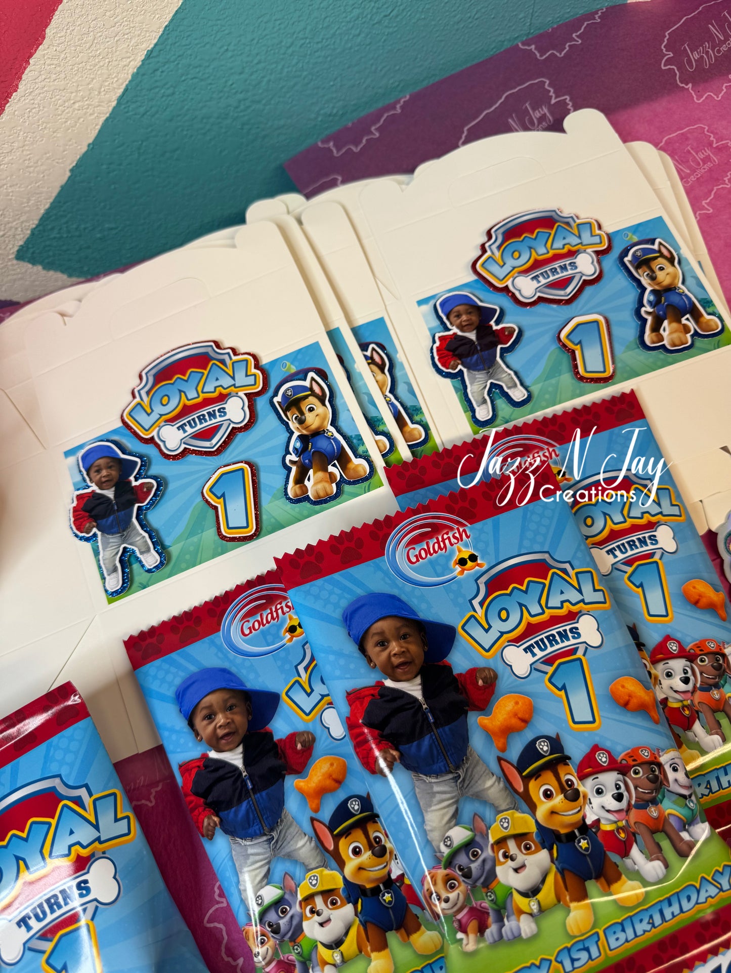 Paw Patrol Custom Party Favors