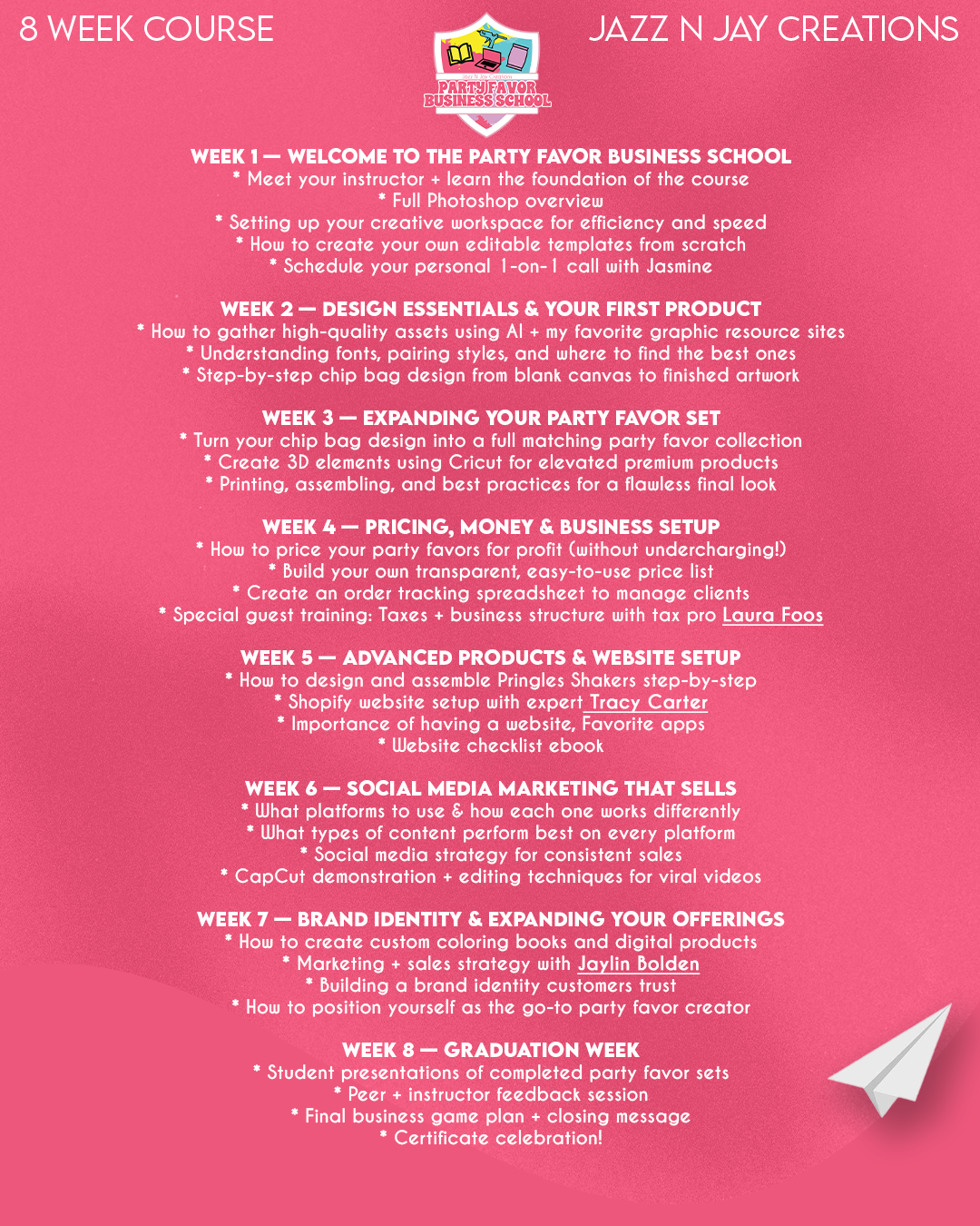 Party Favor Business School