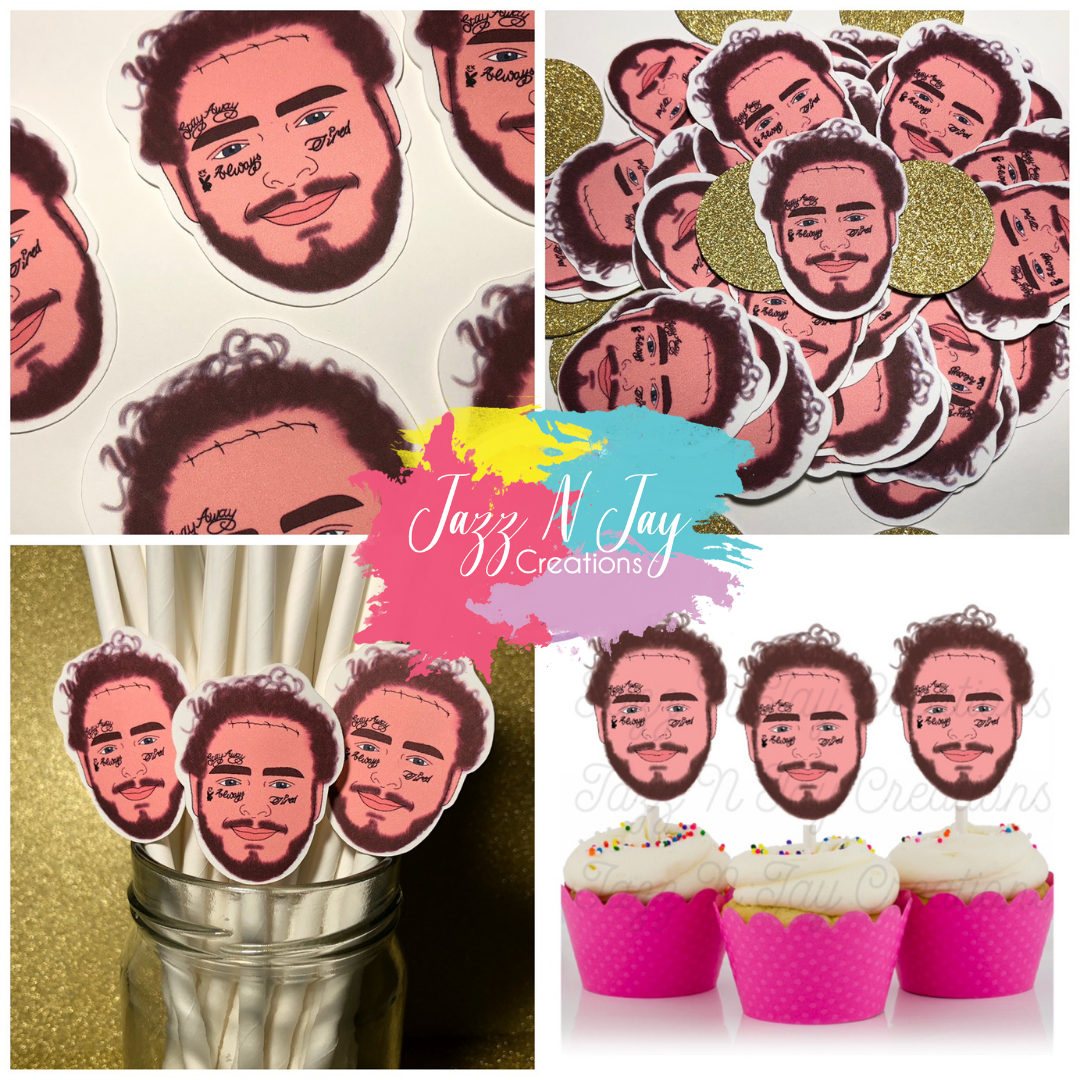 Post Malone Inspired Party Pack