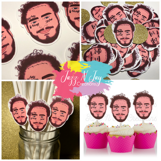 Post Malone Inspired Party Pack