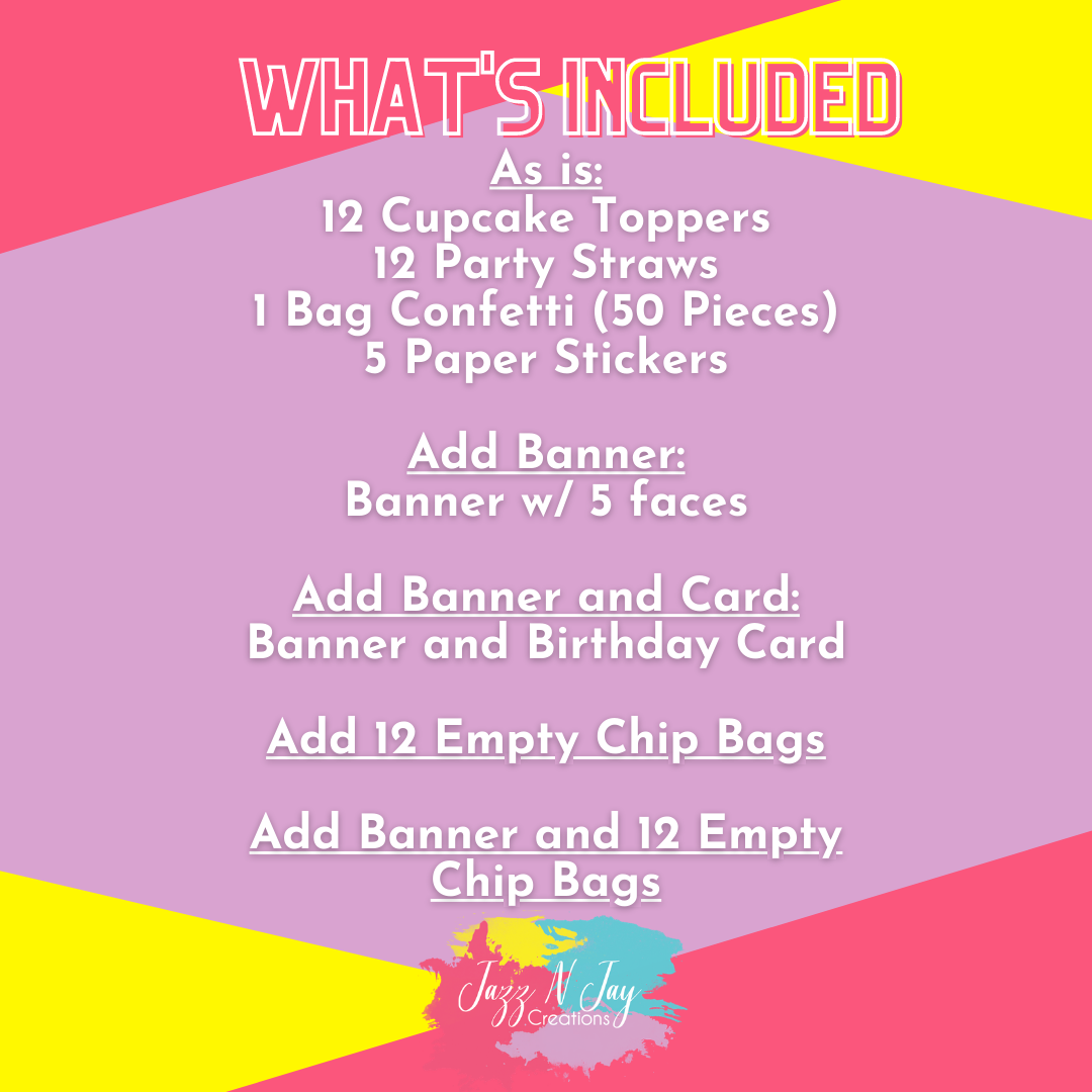 Bad Bunny Inspired Party Pack