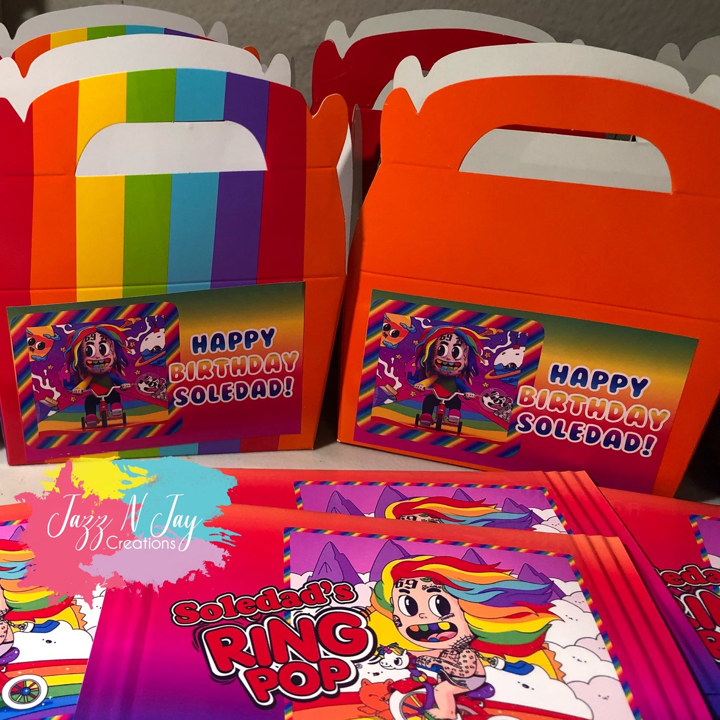 Custom Gable box / favor box / treat box- any theme
