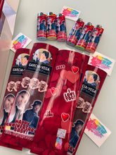 Load image into Gallery viewer, Valentine&#39;s Day cigar wrappers &amp; lighters