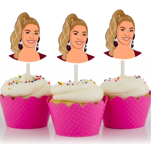 Cupcake Toppers – Jazz N Jay Creations