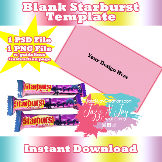 Blank Starbursts Template