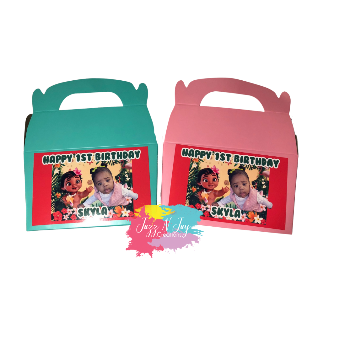 Custom Gable box / favor box / treat box- any theme