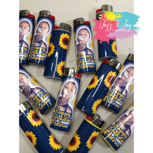 Custom cigar wrappers & lighters ANY THEME