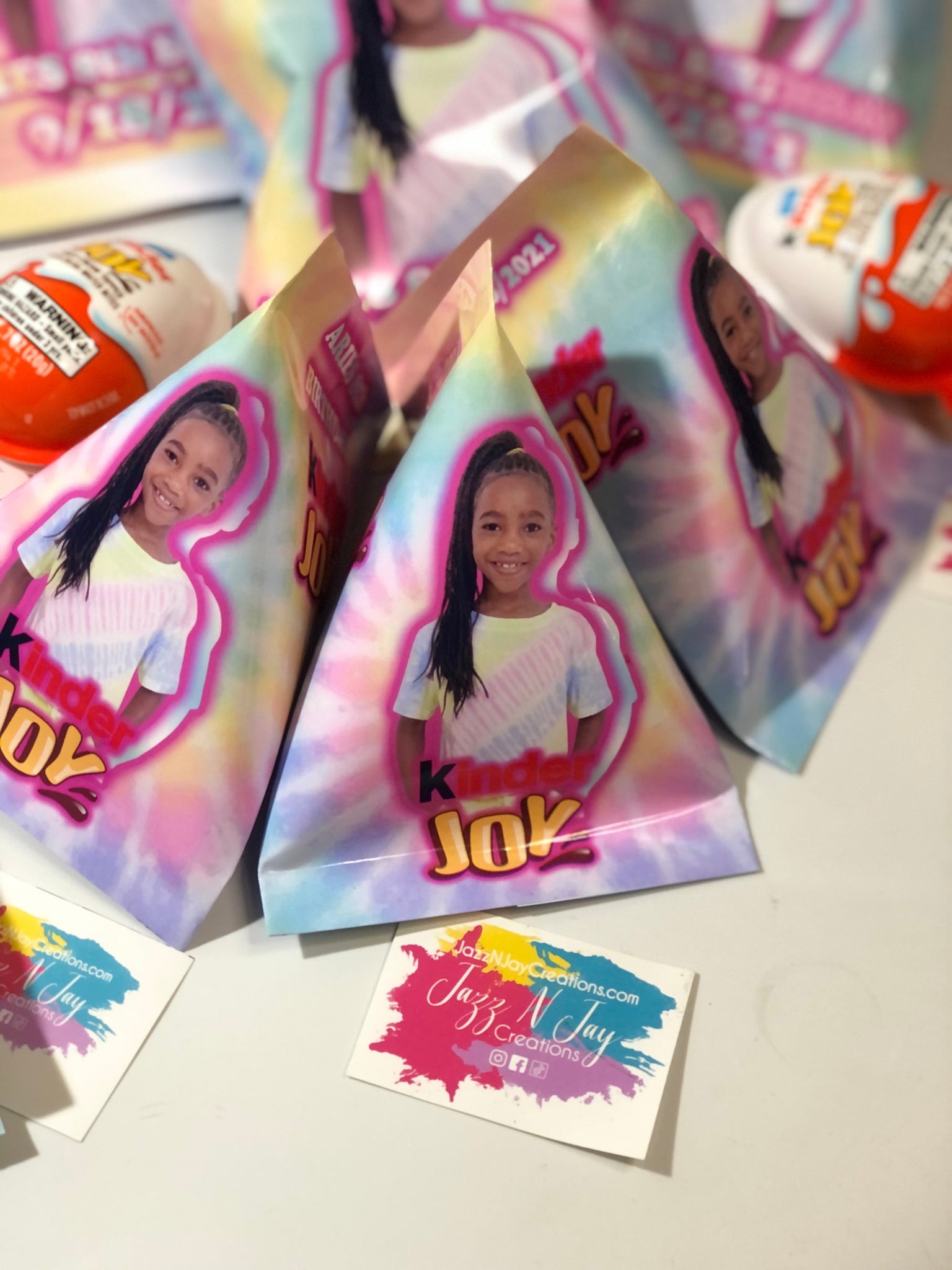 Blank Pyramid Bag Template (Kinder Joy Egg wrapper) – Jazz N Jay Creations